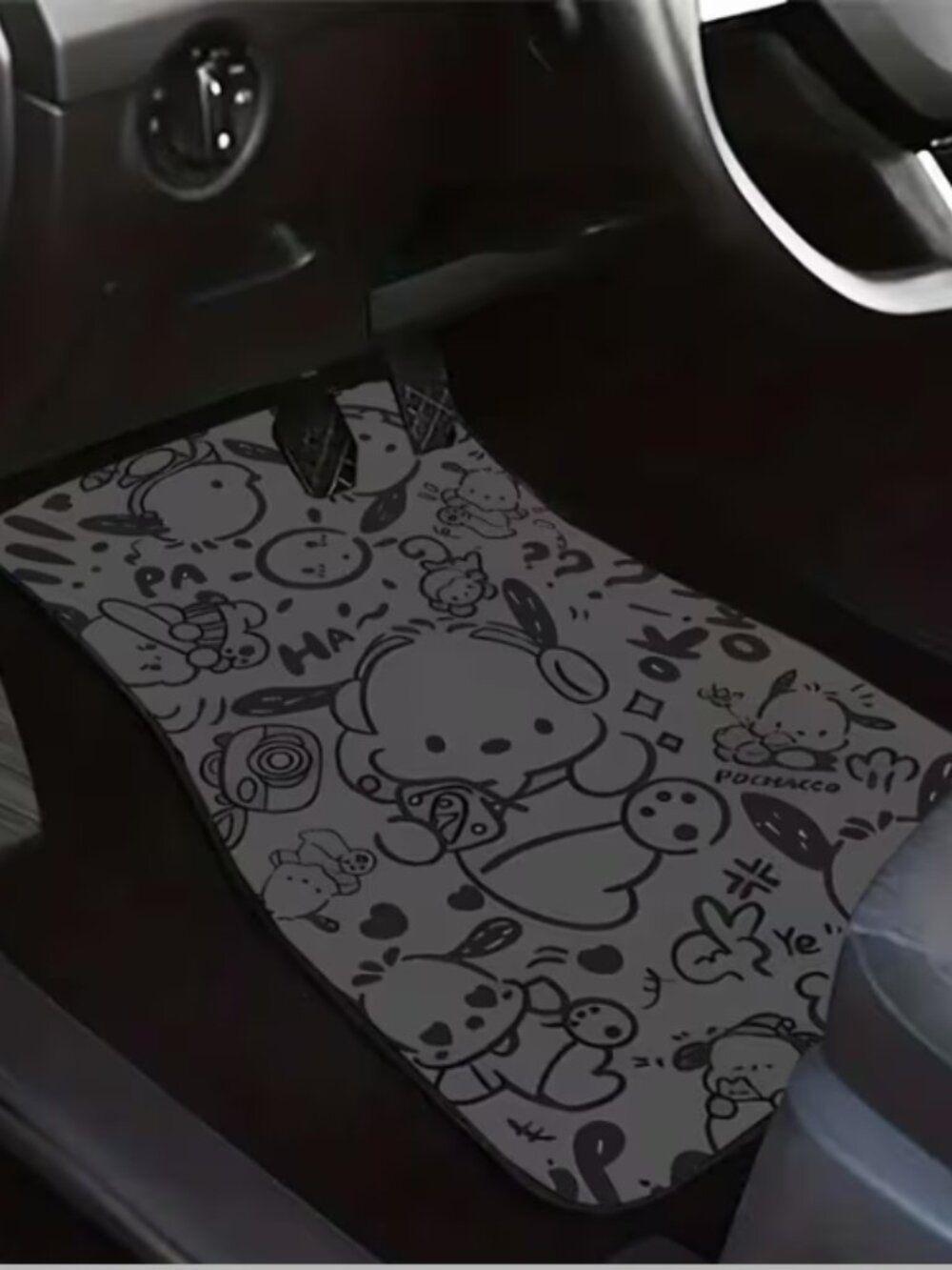 2744 Pochacco 4‑Piece Car Mat Set • Sanrio Auto Accessories • Kawaii Car Decor - Picture 2 of 5